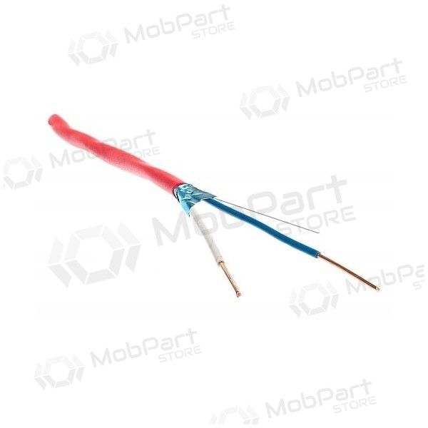Cable contra incendios ignífugo apantallado - Bitner 1x2x1.0mm HTKSHekw FE180/Ph120 E90