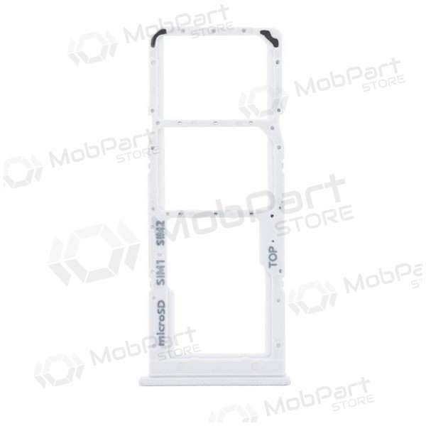 Samsung Galaxy A125 A12 / A127 A12S Titular de la tarjeta SIM (blanco) (service pack) (original) Samsung Galaxy A125 A12 / A127 A12S Titular de la tarjeta SIM (blanco) (service pack) (original)