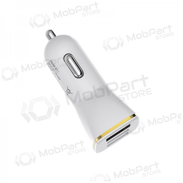 Cargador automobilinis Borofone BZ11 x 2 USB (2.1A) (negro)