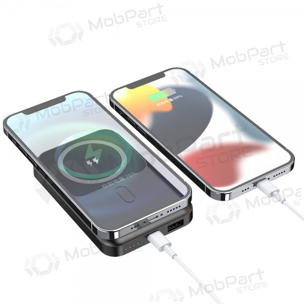 Batería externa Power Bank Awei P139K 22.5W Magnetic Wireless 10000mAh negra