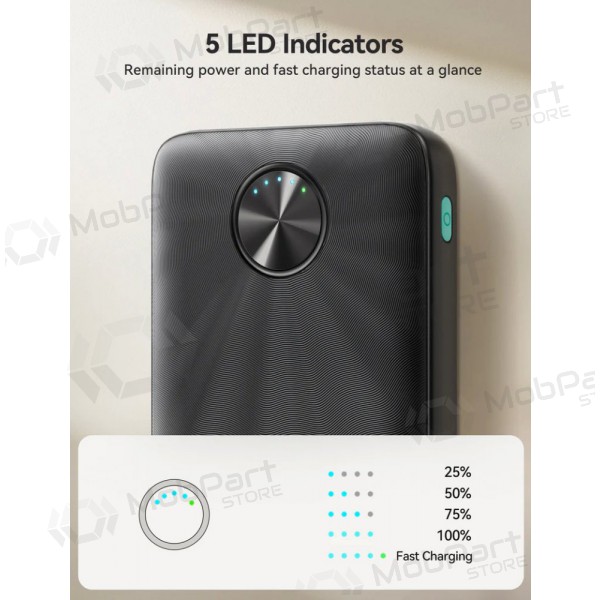 Batería externa Power Bank Joyroom JR-PBF15 22.5W 10000mAh negra