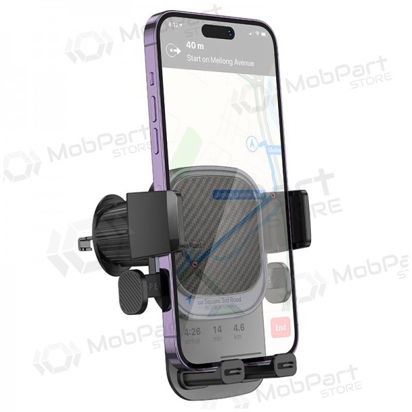 Soporte para teléfono de coche Borofone BH120 (air vent) negro