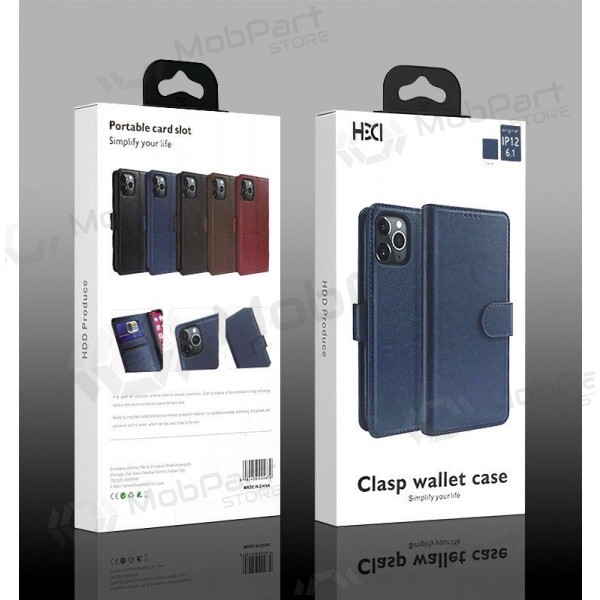 Samsung Galaxy A57 funda - HDD Clasp Wallet Case (negro)