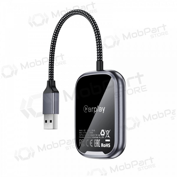 Adaptador CarPlay Acefast QC1 inalámbrico Android Auto negro