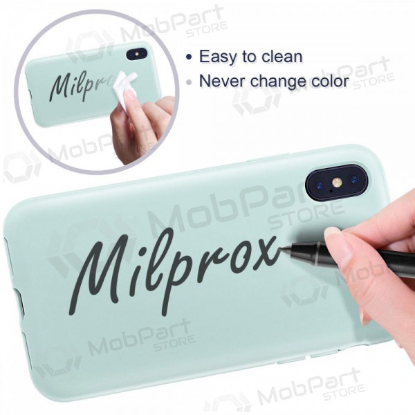 Funda para Apple iPhone 12 mini - Liquid Silicone 1.5mm (menta)