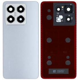 Tapa trasera para Xiaomi 14T 5G (gris) (Premium)