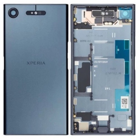 Sony G8341 Xperia XZ1 tapa trasera de la batería (azul) (usada grade C, original)