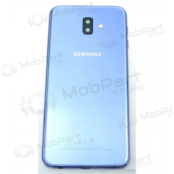 Samsung J610 Galaxy J6+ 2018 tapa trasera de la batería (azul)