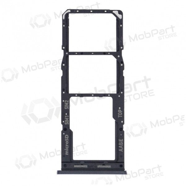 Samsung Galaxy A125 A12 / A127 A12S Titular de la tarjeta SIM (negro) (service pack) (original)