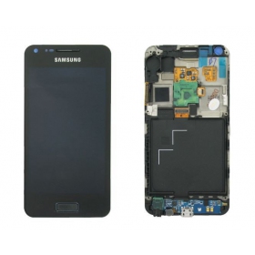 Samsung i9070 Galaxy S Advance pantalla (negro) (con un marco) (service pack) (original)