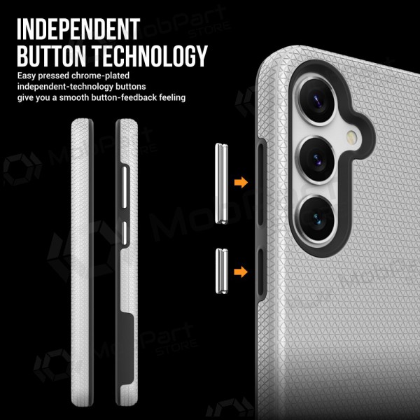 Samsung Galaxy S23 funda „Perfectionists“ (plata)