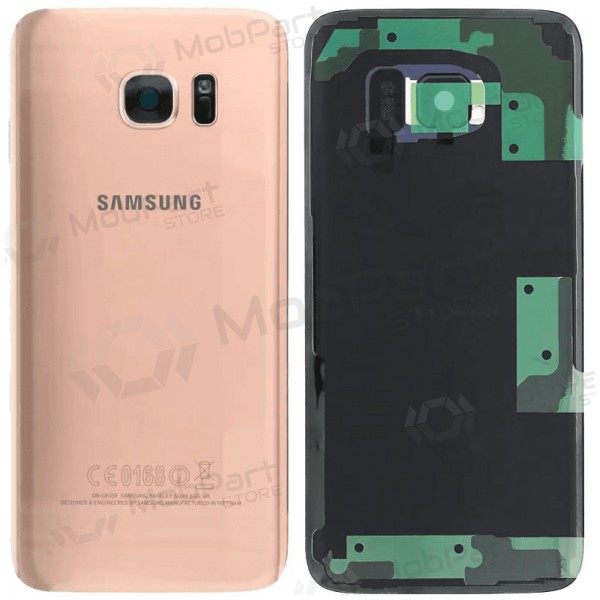 Tapa trasera para Samsung Galaxy S7 Edge (oro rosa) (original)