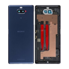 Sony Xperia 10 tapa trasera de la batería (azul) (usada grade C, original)