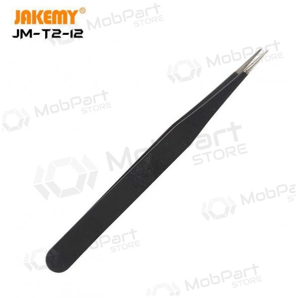 Pinza metálica antiestática Jakemy JM-T2-12 ESD