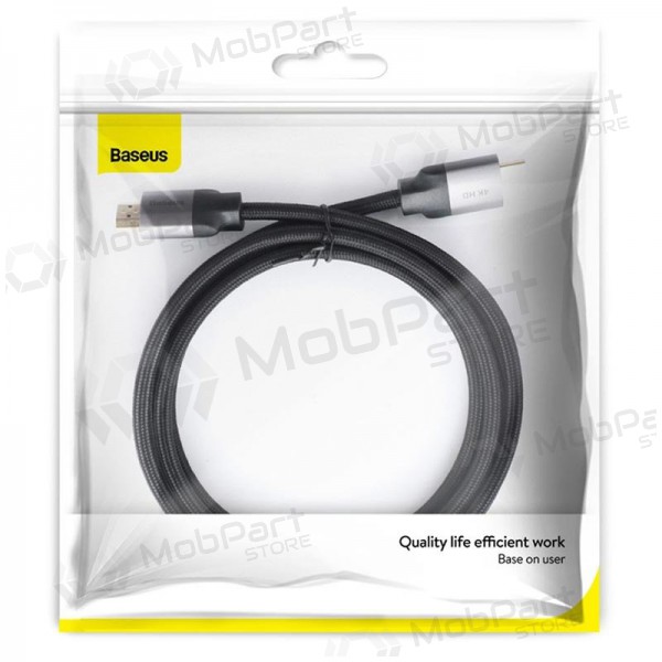 Cable Baseus Enjoyment 4K HDMI 2m (gris-negro) CAKSX-C0G
