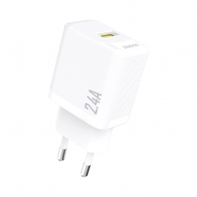 Cargador de teléfono Dudao A23 12 W USB-A blanco