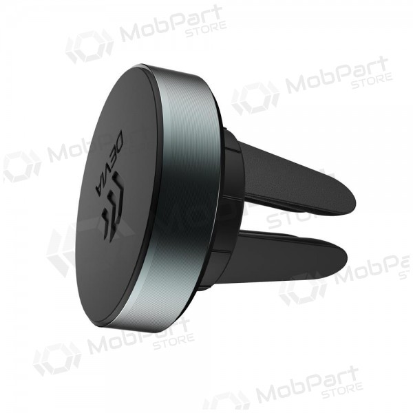 Automobilinis Universal telefono laikiklis Devia Circle attaches to ventilation grilles, magnetic, negro