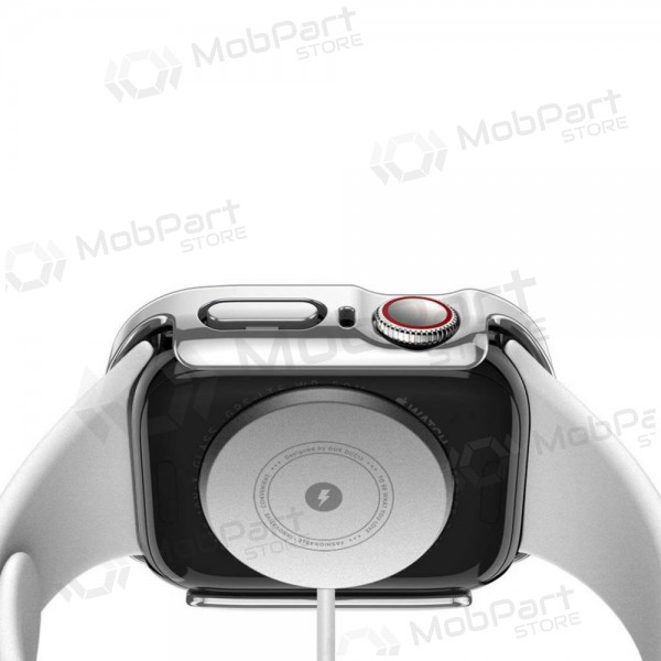 Protector de pantalla LCD de 44 mm para Apple Watch / funda - Dux Ducis Hamo (plateado)
