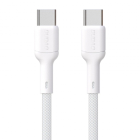 Cable USB-C Dudao L9C USB-C a USB-C 1 m 65 W blanco