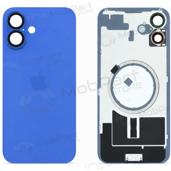 Tapa trasera para Apple iPhone 16 (azul) (Premium)