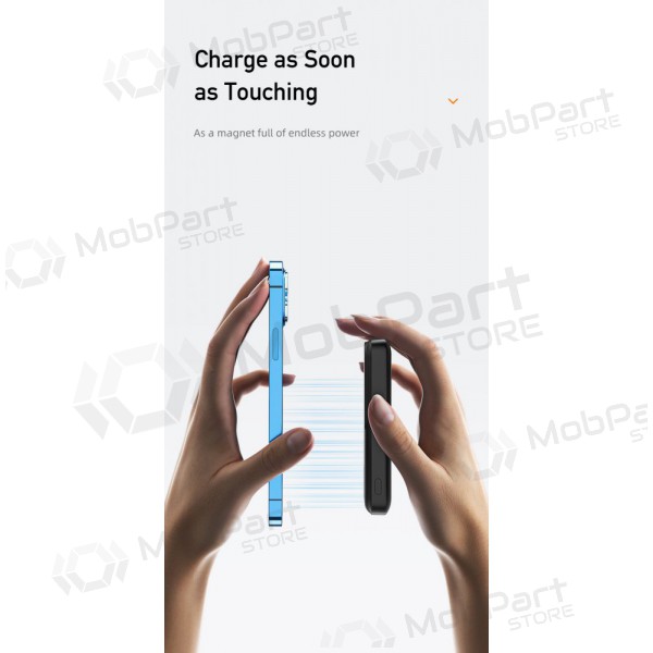 Batería externa Power Bank Awei P139K 22.5W Magnetic Wireless 10000mAh negra