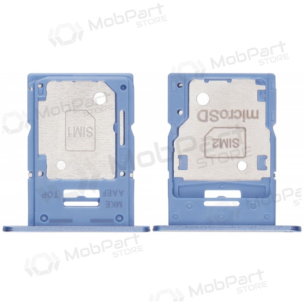 Soporte de tarjeta SIM para Samsung Galaxy A15 5G (azul) - service pack - original