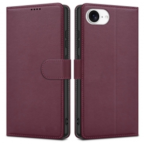 Funda para Samsung Galaxy S26+ - Fancy Wallet (burdeos)