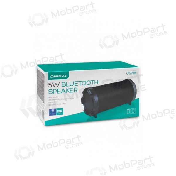 Bluetooth altavoz portátil OMEGA OG71 BAZOOKA (MicroSD, manos libres,FM, AUX) (negro) Bluetooth altavoz portátil OMEGA OG71 BAZOOKA (MicroSD, manos libres,FM, AUX) (negro)