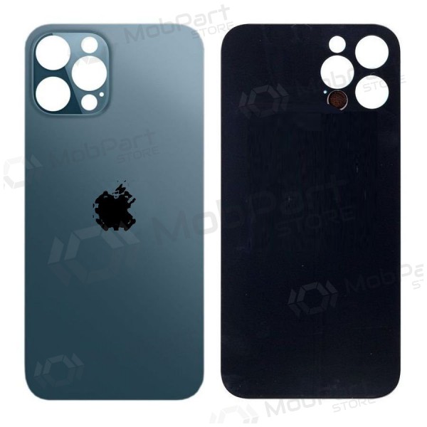 Apple iPhone 12 Pro Max tapa trasera de la batería (Pacific Blue) (bigger hole for camera) Apple iPhone 12 Pro Max tapa trasera de la batería (Pacific Blue) (bigger hole for camera)
