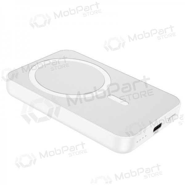 Batería externa Power Bank Hoco J109 PD20W Magnética 5000mAh blanca