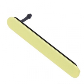 Sony Xperia Z5 Compact E5803 / Xperia Z5 Compact E5823 SIM y MicroSD side cover (amarillo)