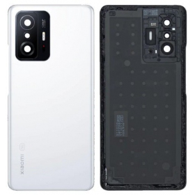 Xiaomi 11T Pro / 11T tapa trasera de la batería (blanco) (original) (service pack)