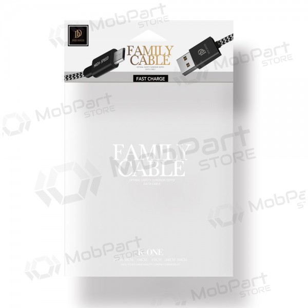 Cable USB Dux Ducis K-ONE microUSB FastCharging 1.0m