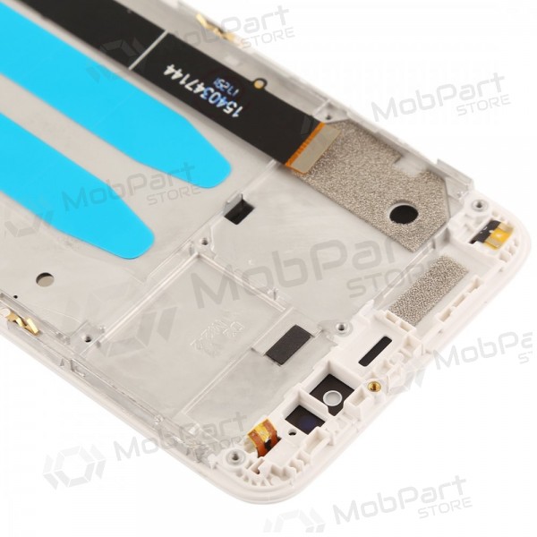 Xiaomi Mi A1 / Mi 5X pantalla (blanco) (con un marco) (usada grade C, original)