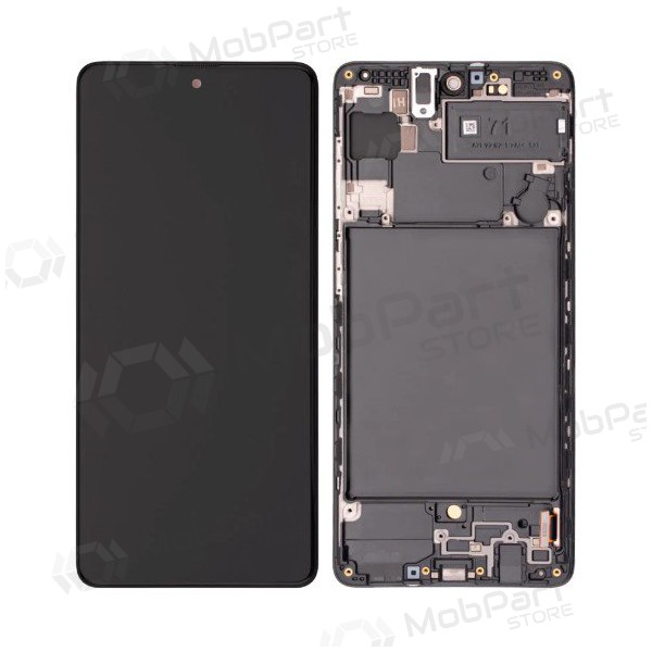 Samsung Galaxy A71 pantalla (negro) (con un marco) (original) Samsung Galaxy A71 pantalla (negro) (con un marco) (original)