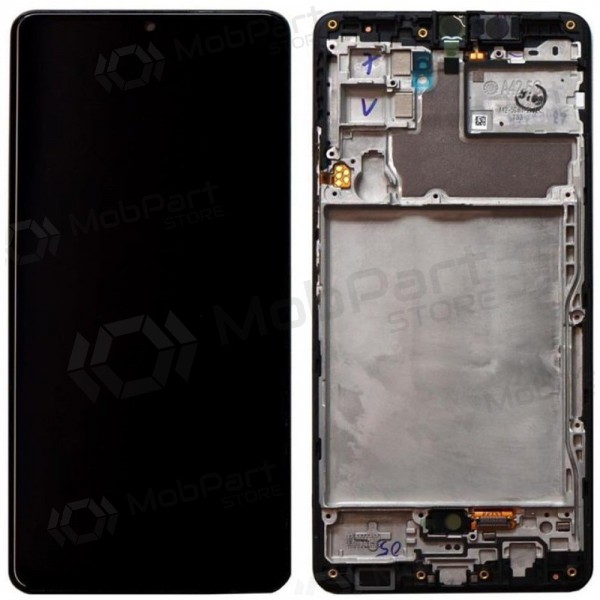 Samsung Galaxy A42 5G pantalla (negro) (con un marco) (original)