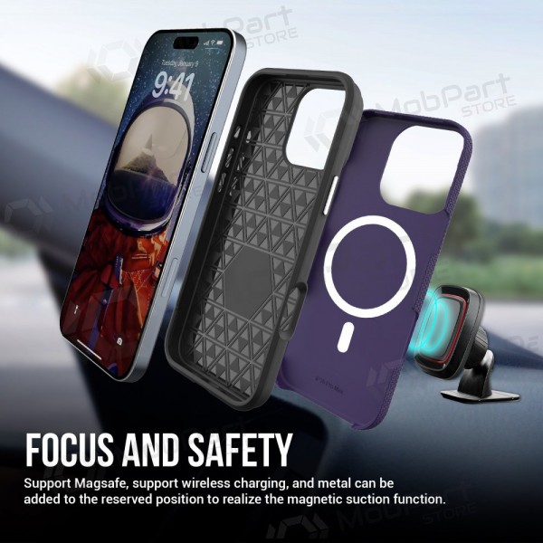 Apple iPhone 14 Pro Max funda „Perfectionists“ (violeta)