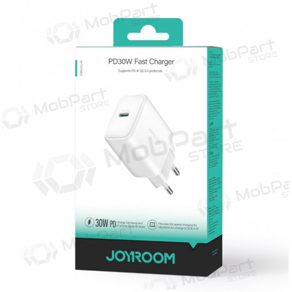 Cargador Joyroom JR-TCF24 USB-C PD30W blanco