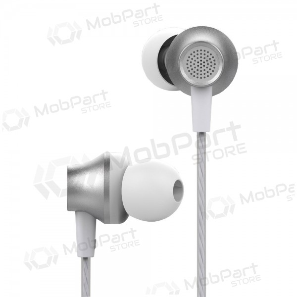 Manos libres Devia Metal In-ear 3,5mm (plata)
