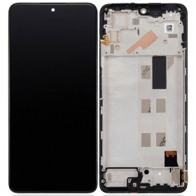 Xiaomi Redmi Note 11 Pro / Redmi Note 11 Pro 5G / Poco X4 Pro 5G pantalla (gris) (con un marco) (Premium)