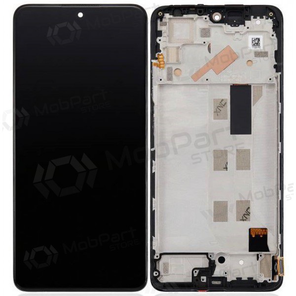 Xiaomi Redmi Note 11 Pro / Redmi Note 11 Pro 5G / Poco X4 Pro 5G pantalla (gris) (con un marco) (Premium) Xiaomi Redmi Note 11 Pro / Redmi Note 11 Pro 5G / Poco X4 Pro 5G pantalla (gris) (con un marco) (Premium)
