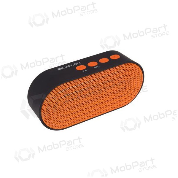 Altavoz portátil Bluetooth CANYON CNE-CBTSP3BO (MicroSD, AUX, BT V4.2, 300mAh)