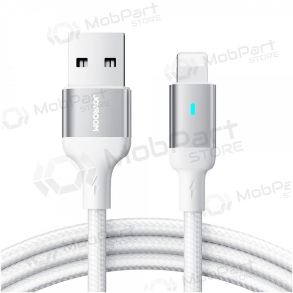 USB cable Joyroom S-UL012A10 USB to Lightning 2.4A 1.2m blanco