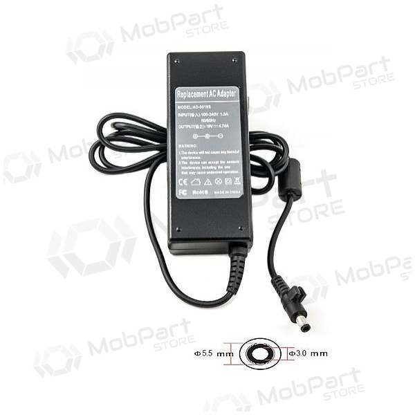 SAMSUNG 90W: 19V, 4.74A cargador para portátil SAMSUNG 90W: 19V, 4.74A cargador para portátil