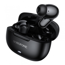 Auriculares inalámbricos Borofone BW96 Bluetooth ANC+ENC USB-C negros