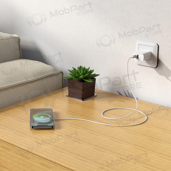 Cargador inalámbrica Borofone BQ9 Pro Original Magnetic (10W) (plata)