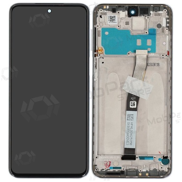 Xiaomi Redmi Note 9 Pro, Note 9S pantalla (blanco) (con un marco) (Premium)