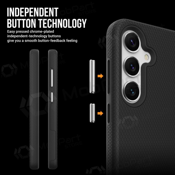 Samsung Galaxy S24+, S25+ funda „Perfectionists“ (negro)