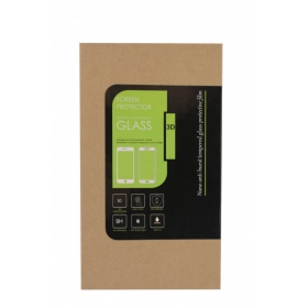 Apple iPhone 15 lenktas negro protector de pantalla de cristal templado 