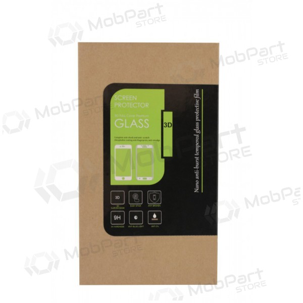 Apple iPhone 15 lenktas negro protector de pantalla de cristal templado 